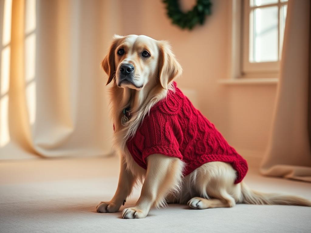 Golden Retriever dog portrait