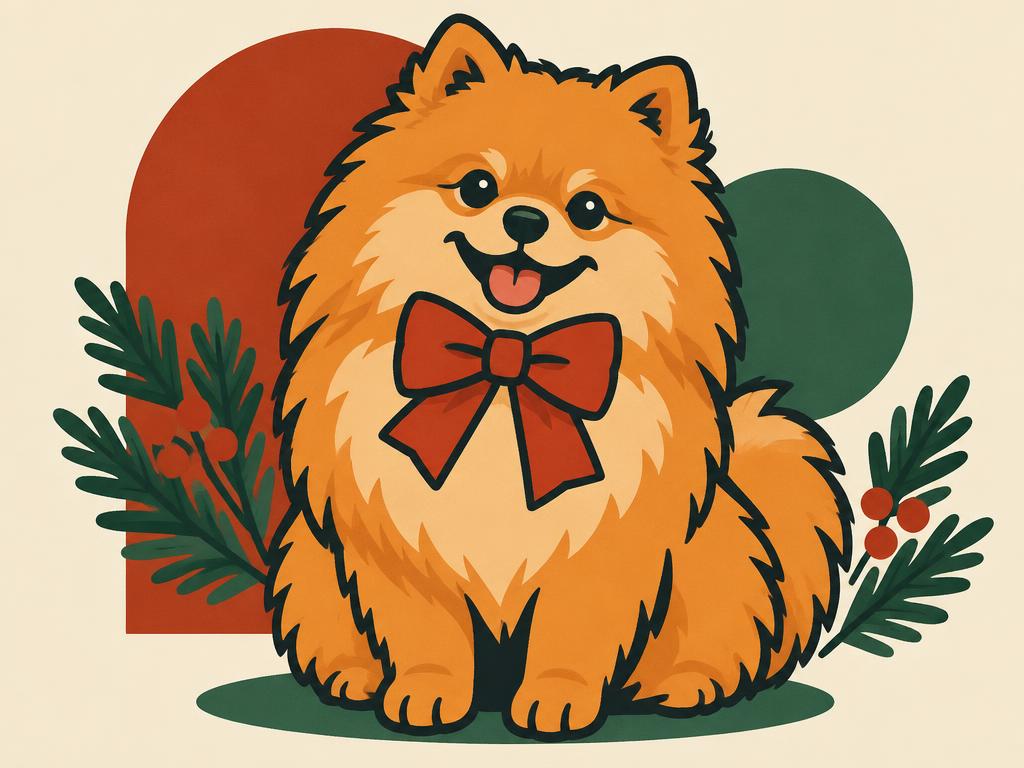 Pomeranian portrait