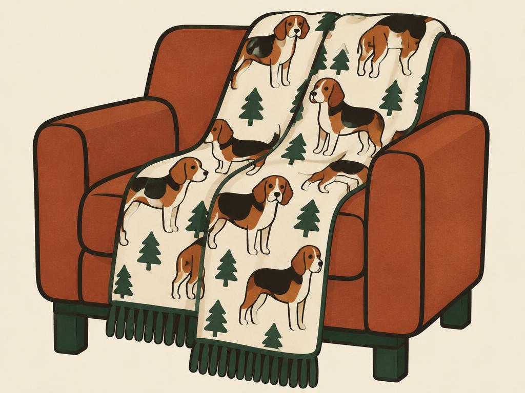 Beagle Throw Blanket — gift idea for a Beagle