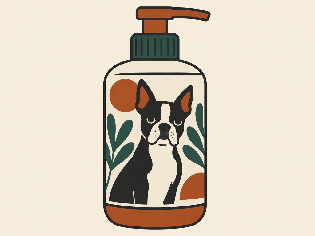Boston Terrier Hand & Dish Soap Dispenser, 500ml — gift idea for a Boston Terrier