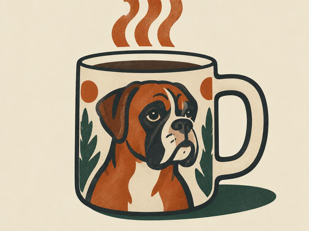 Retreez Funny Boxer Dog Mom/Dad Mug — gift idea for a Boxer