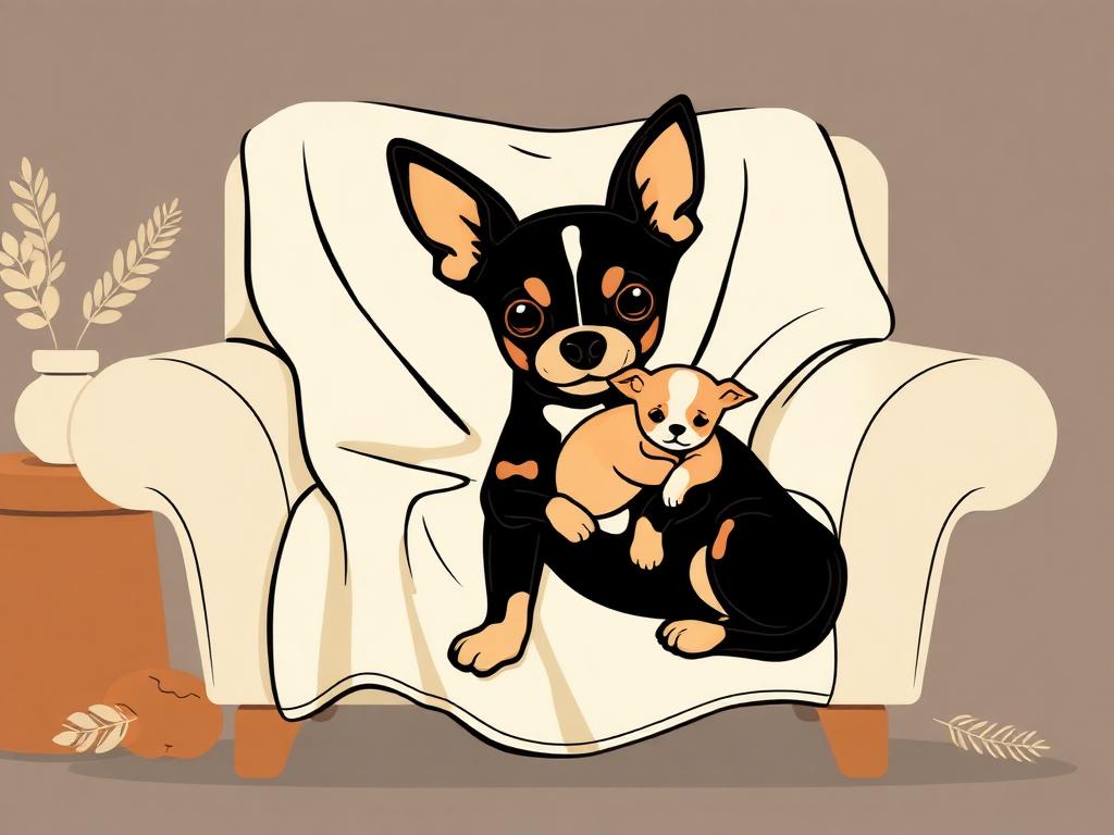 Chihuahua Fleece Throw Blanket — gift idea for a Chihuahua