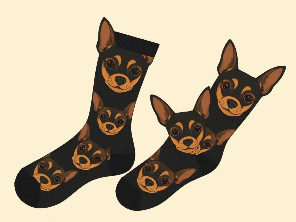 Fawn Chihuahua Socks — gift idea for a Chihuahua