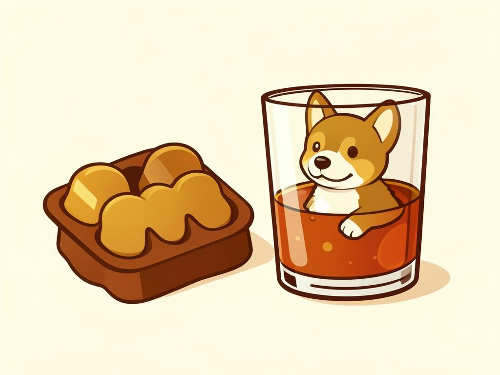 Corgi 3D Ice Cube Mold — gift idea for a Pembroke Welsh Corgi