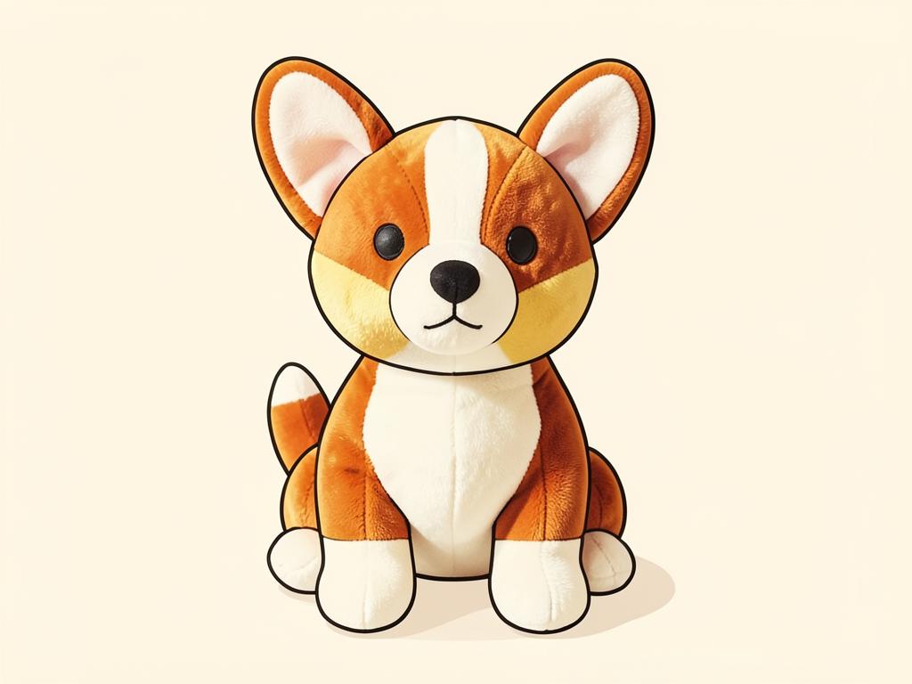 Douglas Louie Corgi Plush — gift idea for a Pembroke Welsh Corgi