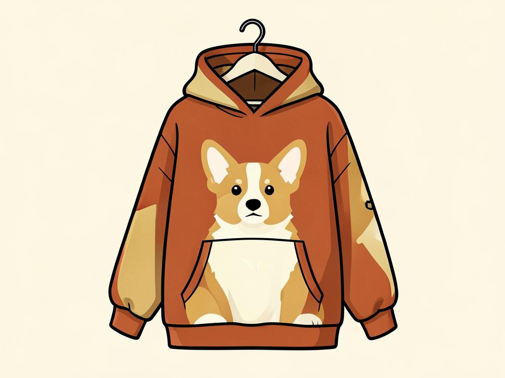 Corgi Wearable Blanket Hoodie — gift idea for a Pembroke Welsh Corgi