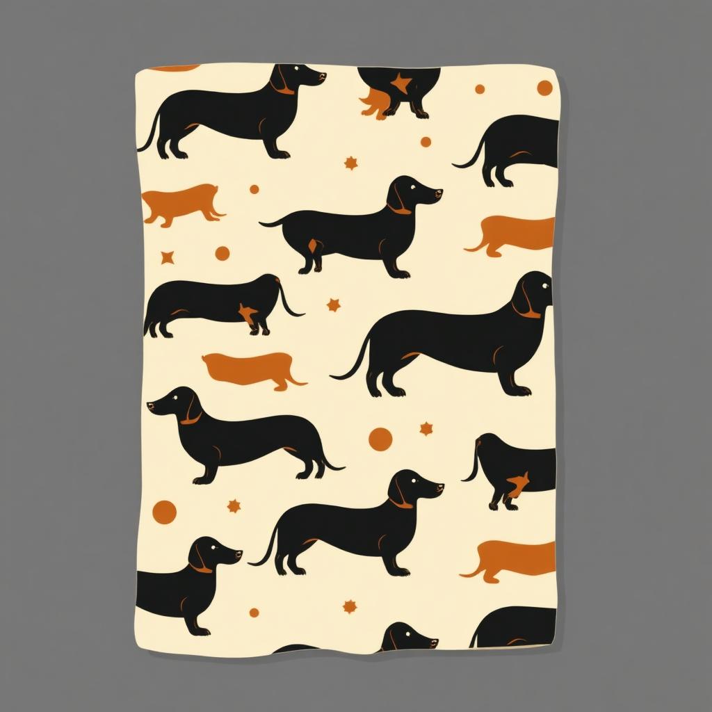 Dachshund Fleece Throw Blanket — gift idea for a Dachshund