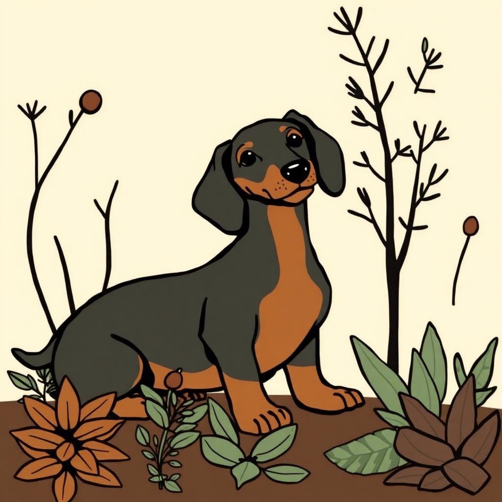 Dachshund Garden Statue — gift idea for a Dachshund