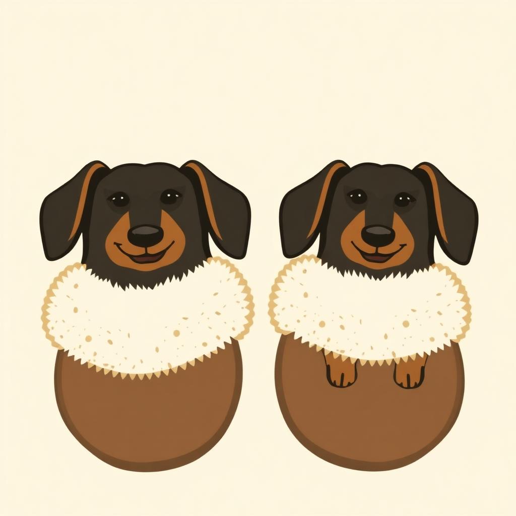 Dachshund Slippers — gift idea for a Dachshund