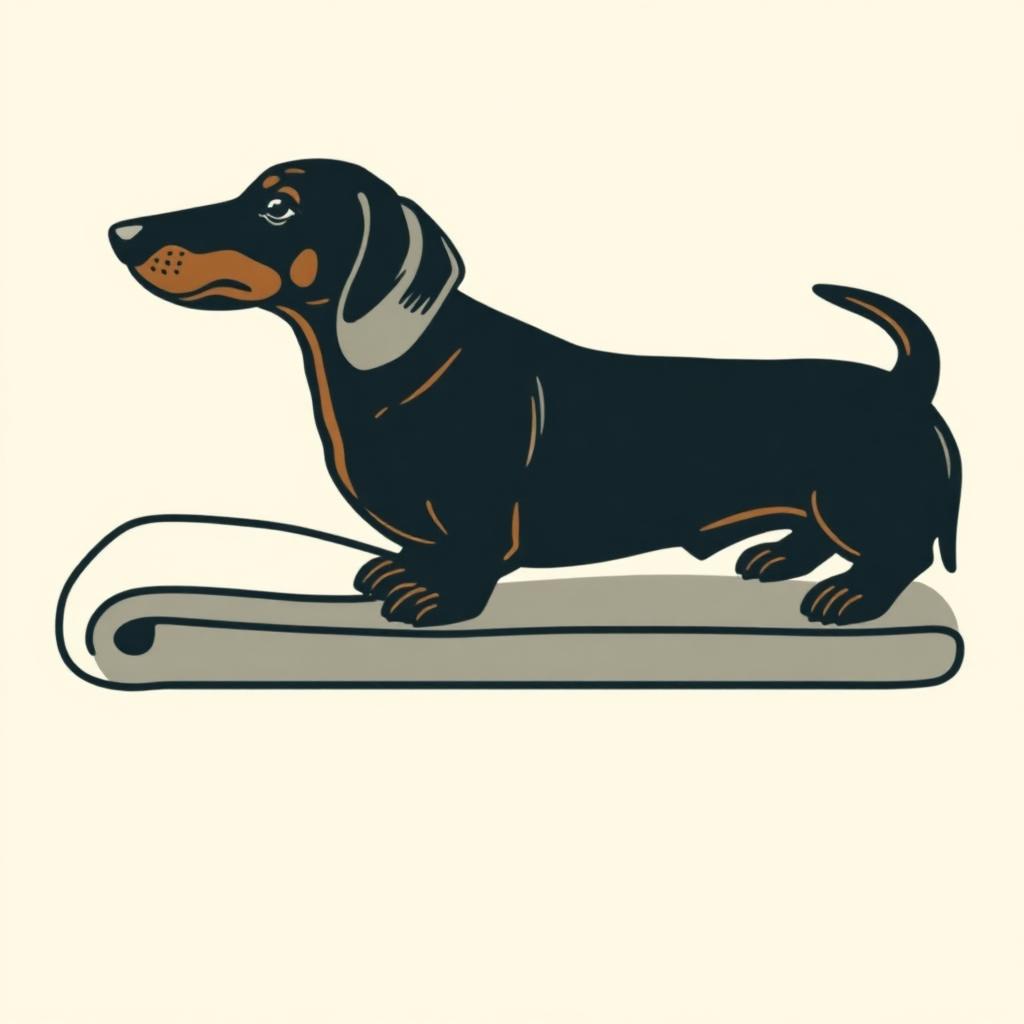 Dachshund Kitchen & Bath Towel Set — gift idea for a Dachshund
