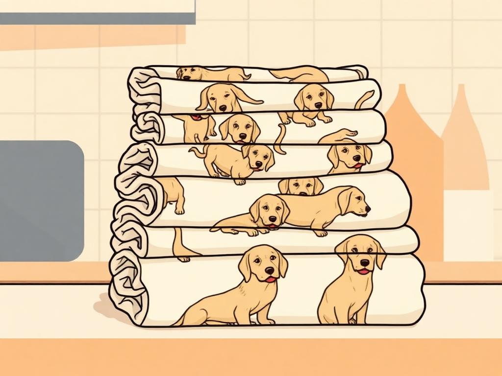 Golden Retriever Dish Towel Set — gift idea for a Golden Retriever