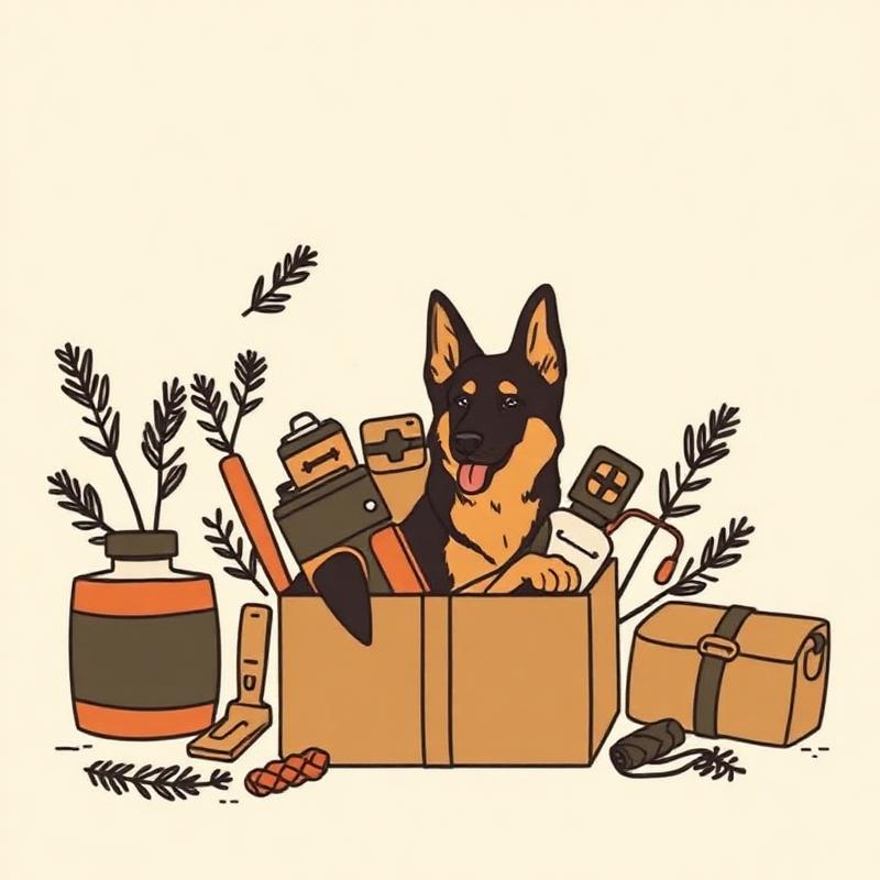 German Shepherd Lover Gift Set — gift idea for a German Shepherd