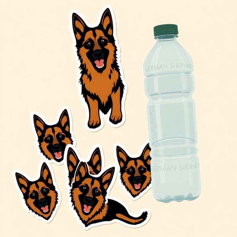 German Shepherd Sticker Pack — gift idea for a German Shepherd