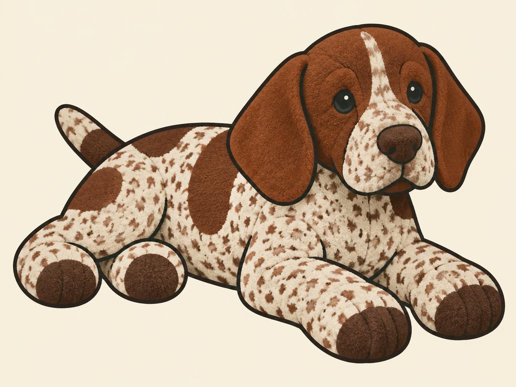 Douglas "Wolfgang" German Pointer Plush Stuffed Animal — gift idea for a German Shorthair