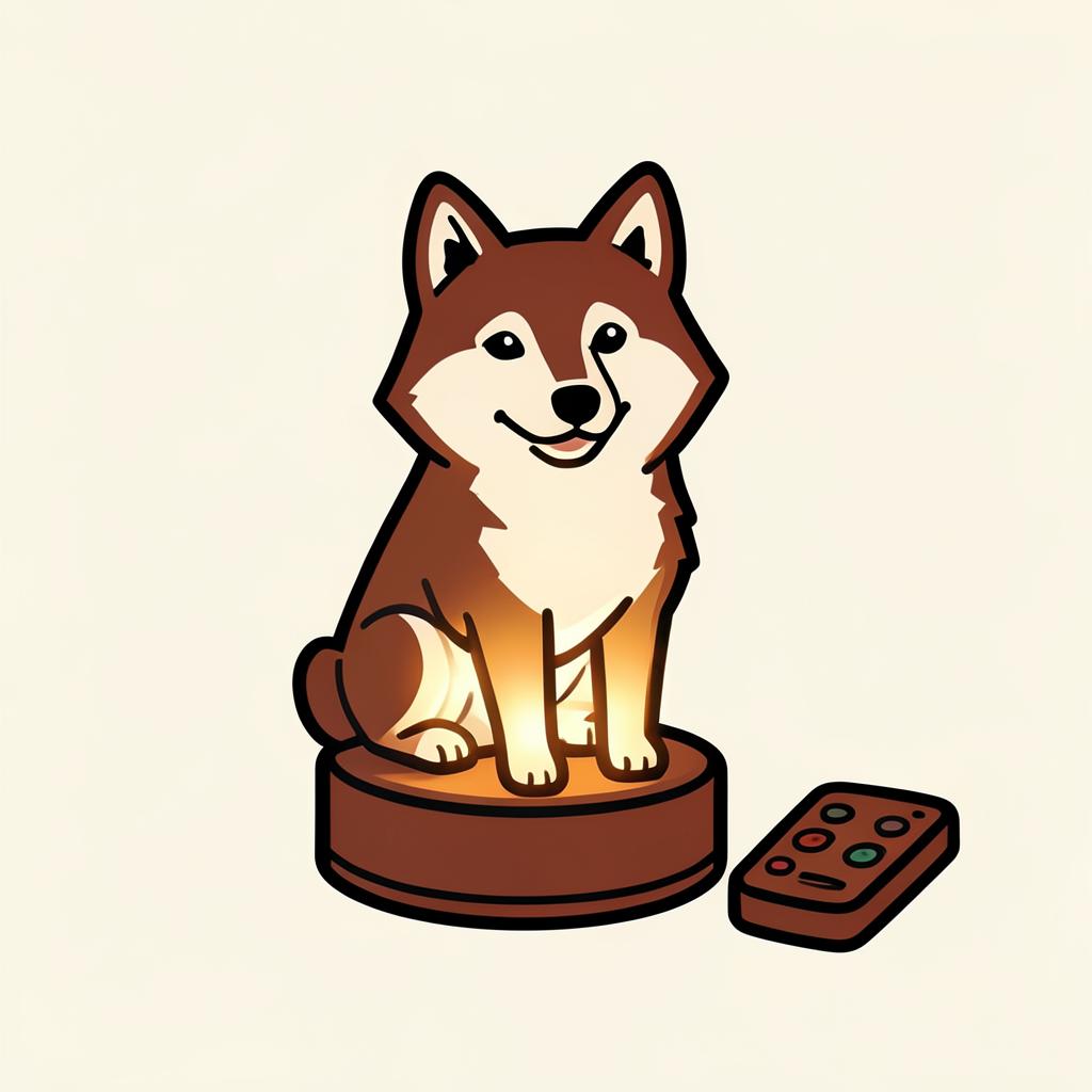 Siberian Husky 3D Night Light — gift idea for a Siberian Husky