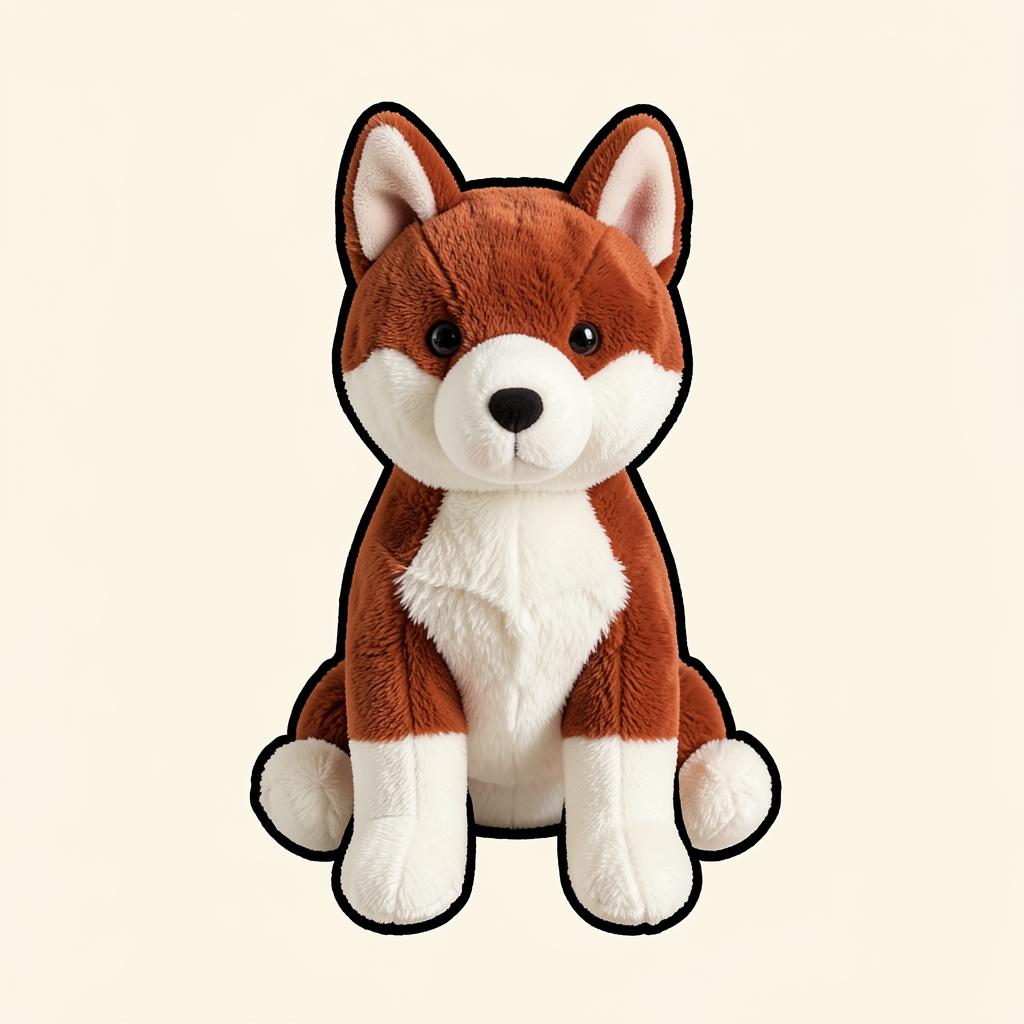 Aurora Miyoni Husky Plush, 11" — gift idea for a Siberian Husky