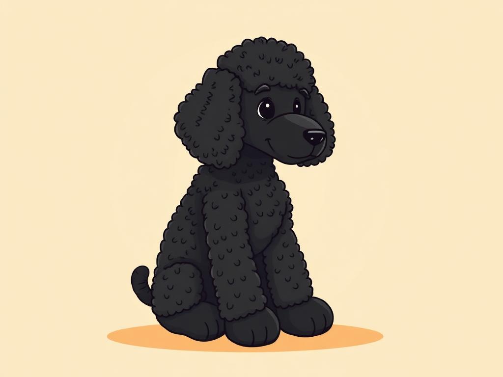 Douglas Gigi Black Poodle Plush — gift idea for a Poodle