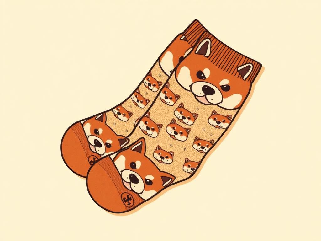HAPPYPOP Shiba Inu Socks — gift idea for a Shiba Inu