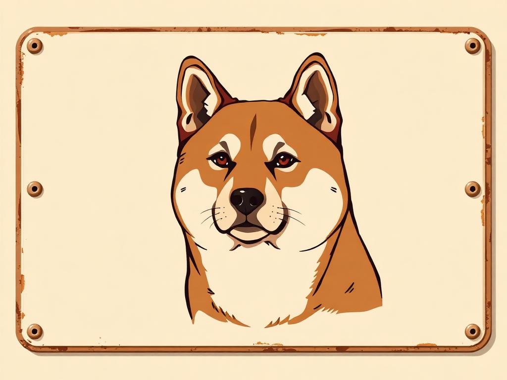"Don't Tell Me What To Do" Shiba Inu Tin Sign, 12x8 — gift idea for a Shiba Inu